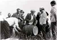 Pouring the cider